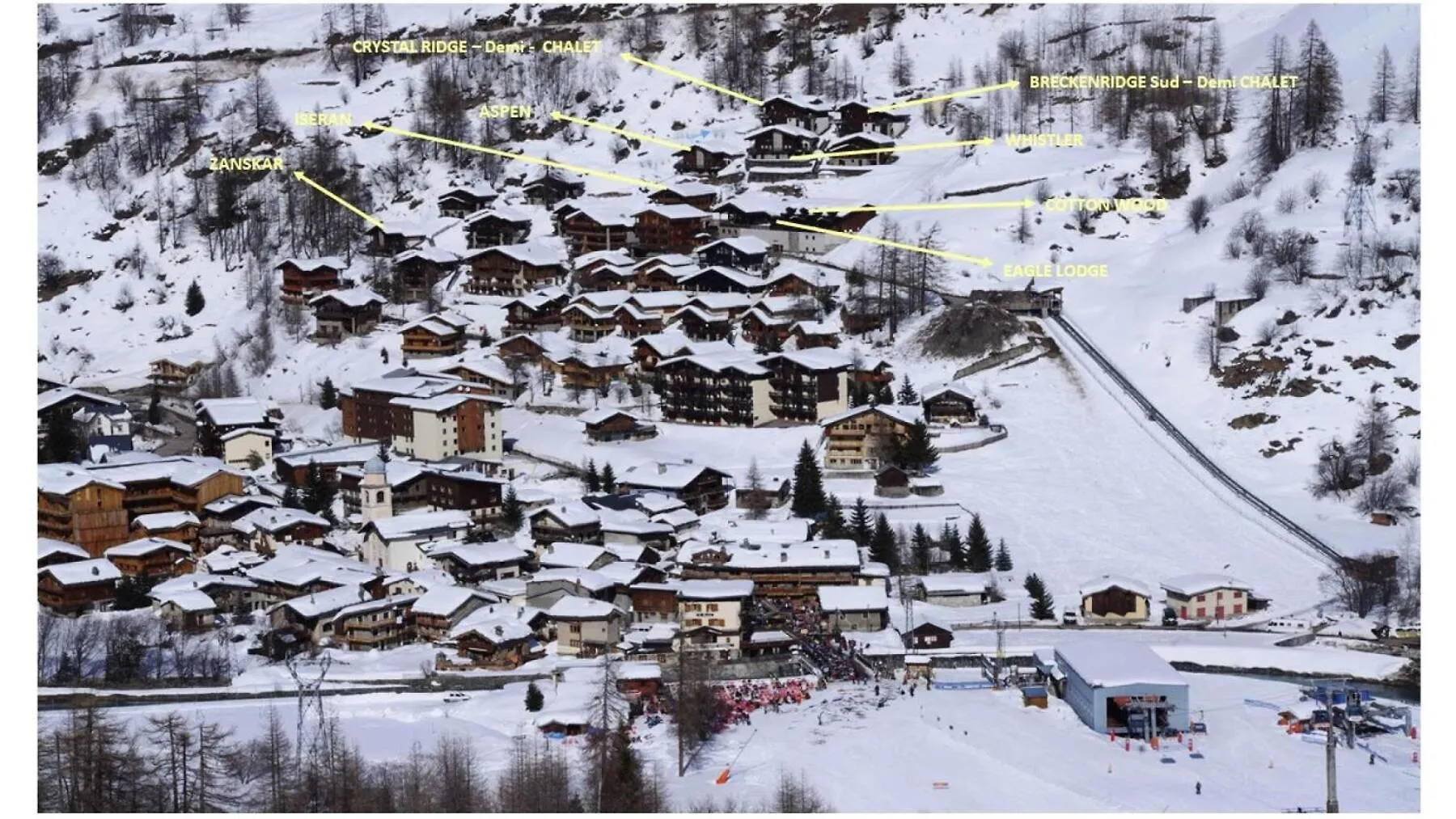 Chalet Breckenridge Sud - Chalet 4 - 129M2 - 6 Chambres, 6 Salles De Bain Mae-4883 Tignes France